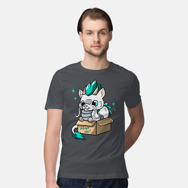 Adopt A Dragon-mens premium tee-Mushita