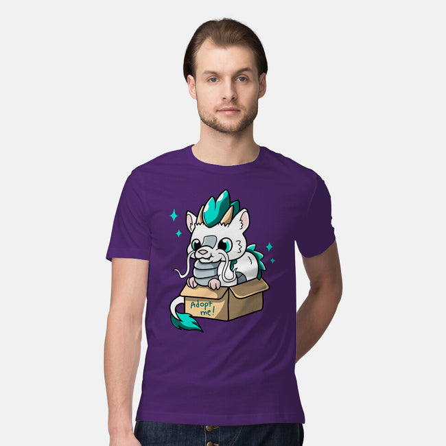 Adopt A Dragon-mens premium tee-Mushita
