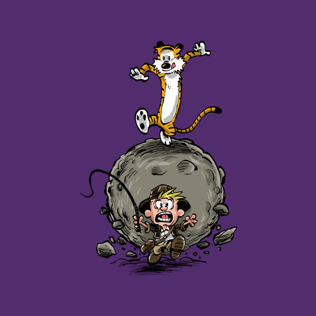 Indy And Hobbes-none stretched canvas-zascanauta