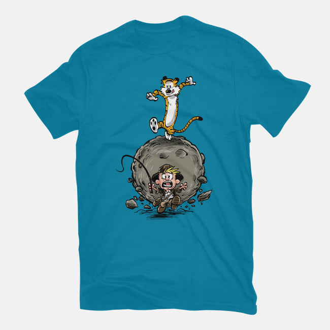 Indy And Hobbes-mens heavyweight tee-zascanauta