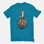 Indy And Hobbes-mens basic tee-zascanauta