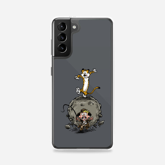 Indy And Hobbes-samsung snap phone case-zascanauta