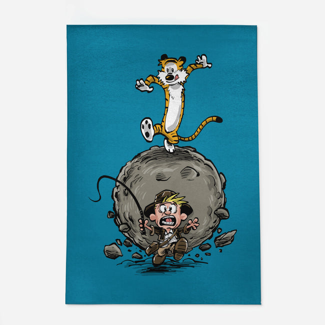 Indy And Hobbes-none indoor rug-zascanauta