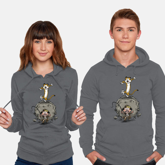 Indy And Hobbes-unisex pullover sweatshirt-zascanauta