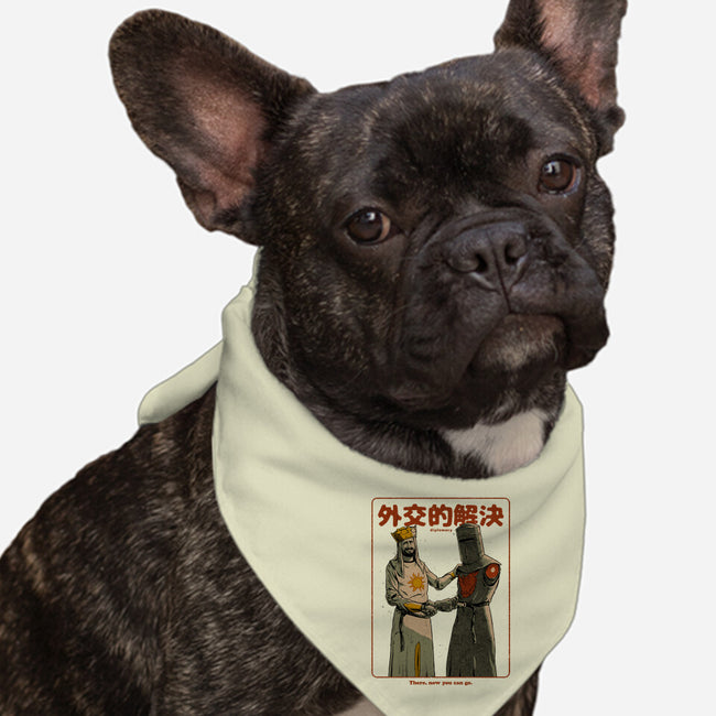Medieval Diplomacy-dog bandana pet collar-Hafaell