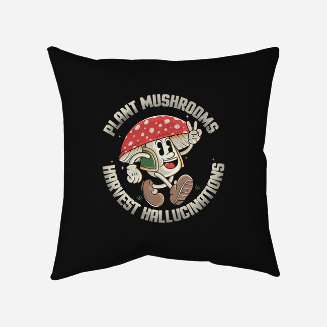 Harvest Hallucinations-none removable cover throw pillow-Douglasstencil