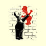 Banksy Strangulation-none glossy sticker-fanfabio