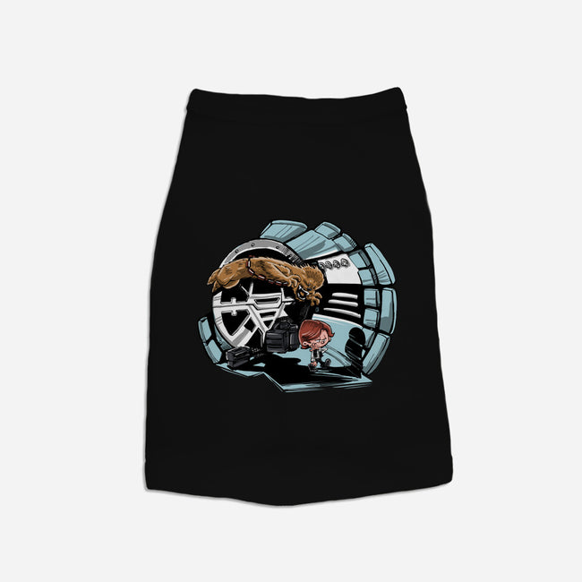 Han And Chewie-dog basic pet tank-zascanauta