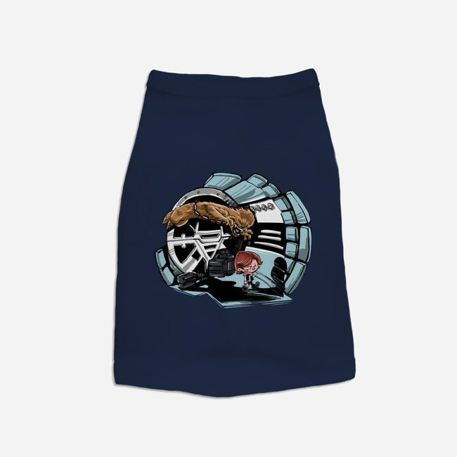 Han And Chewie-dog basic pet tank-zascanauta