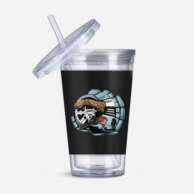 Han And Chewie-none acrylic tumbler drinkware-zascanauta