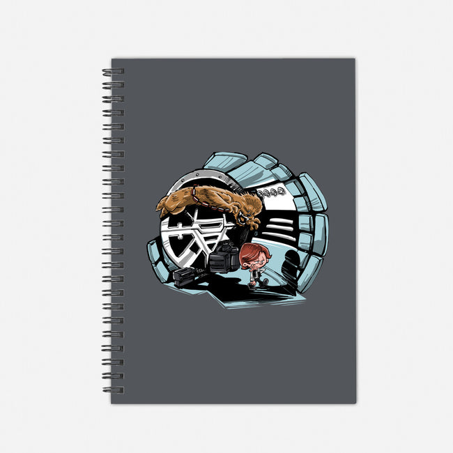 Han And Chewie-none dot grid notebook-zascanauta
