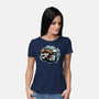 Han And Chewie-womens basic tee-zascanauta