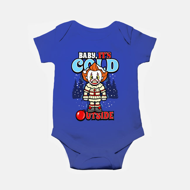 Baby IT's Cold Outside-baby basic onesie-Boggs Nicolas