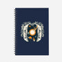 Einstein Head Universe-none dot grid notebook-tobefonseca