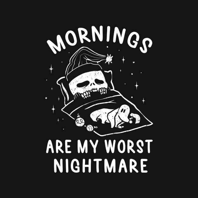 Mornings Are My Worst Nightmare-mens heavyweight tee-eduely