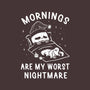 Mornings Are My Worst Nightmare-none indoor rug-eduely