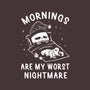 Mornings Are My Worst Nightmare-none dot grid notebook-eduely