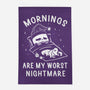 Mornings Are My Worst Nightmare-none indoor rug-eduely