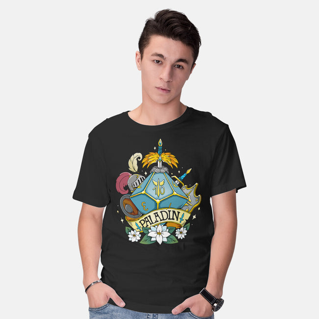 Paladin Dice-mens basic tee-Vallina84