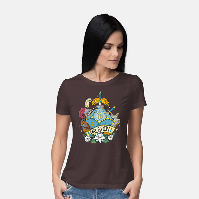 Paladin Dice-womens basic tee-Vallina84