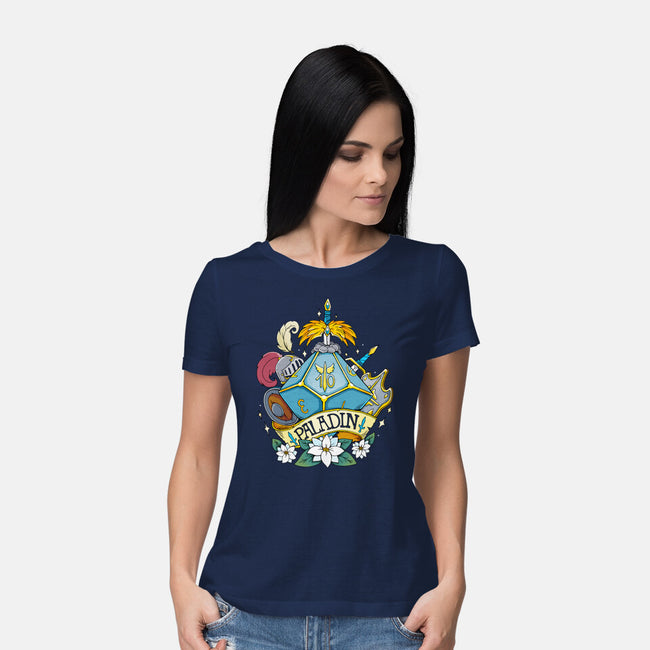 Paladin Dice-womens basic tee-Vallina84