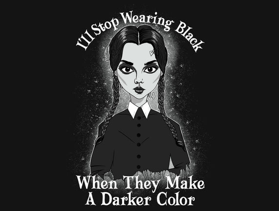 Do You Always Wear Black?