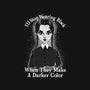 Do You Always Wear Black?-none removable cover w insert throw pillow-SeamusAran