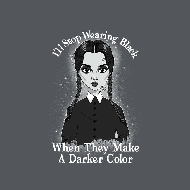 Do You Always Wear Black?-none removable cover w insert throw pillow-SeamusAran