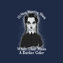 Do You Always Wear Black?-none removable cover w insert throw pillow-SeamusAran