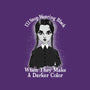 Do You Always Wear Black?-none removable cover w insert throw pillow-SeamusAran