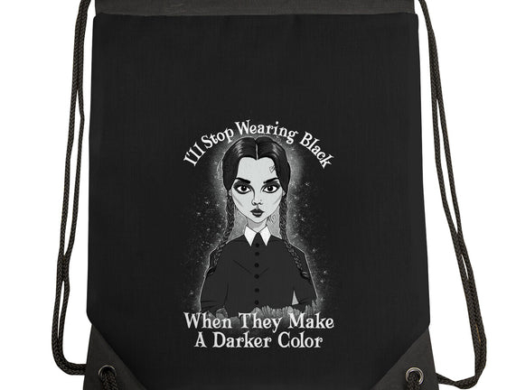 Do You Always Wear Black?