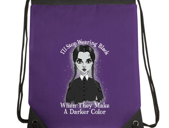 Do You Always Wear Black?