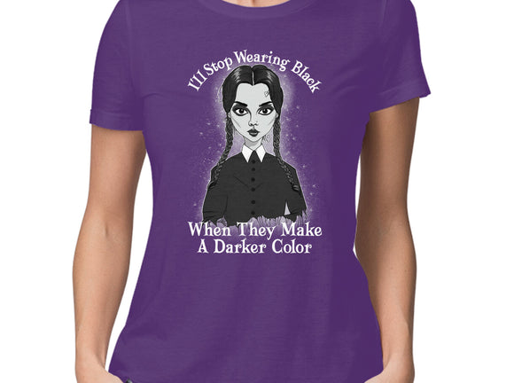 Do You Always Wear Black?