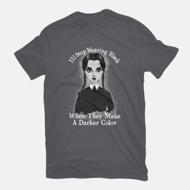 Do You Always Wear Black?-womens basic tee-SeamusAran