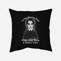 Do You Always Wear Black?-none removable cover throw pillow-SeamusAran