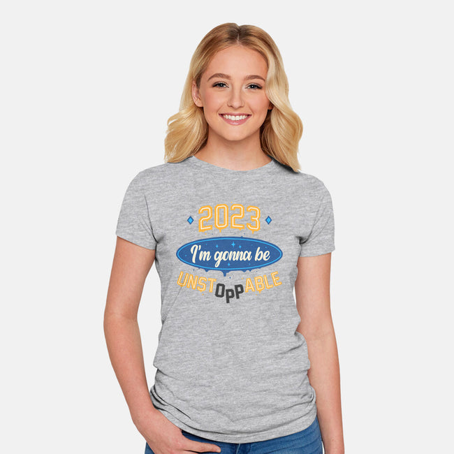 Unstable 2023-womens fitted tee-momma_gorilla