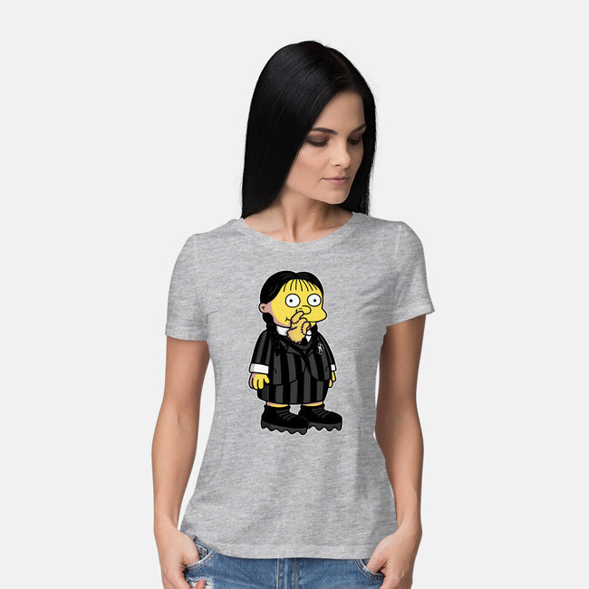 Hands Free-womens basic tee-Raffiti