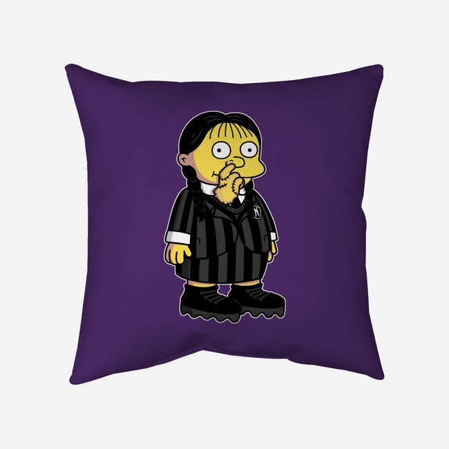 Hands Free-none removable cover w insert throw pillow-Raffiti
