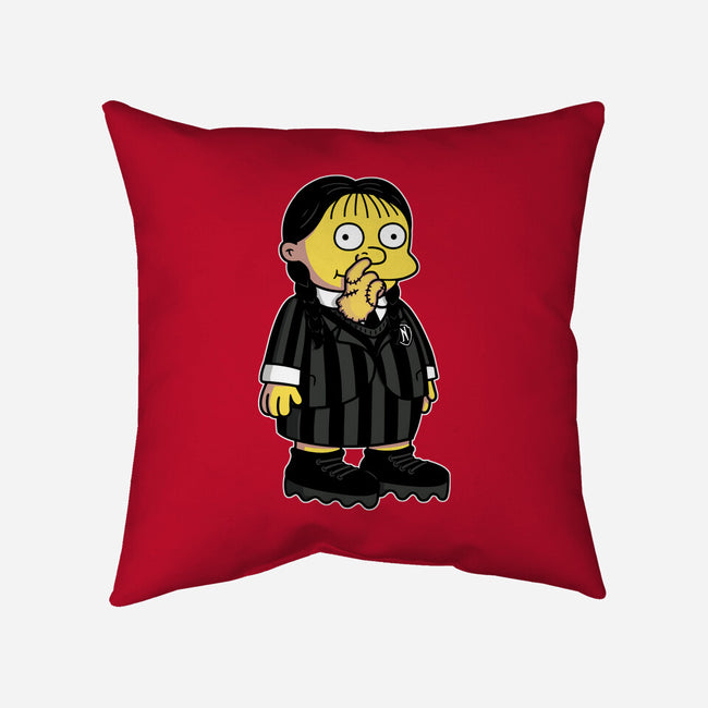 Hands Free-none removable cover w insert throw pillow-Raffiti