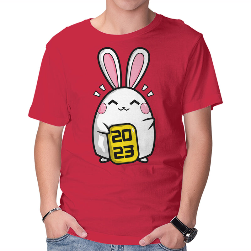 Cool Ninja Bunny Rabbit T-shirt, Men Women and Kids Funny Bunny  Short-sleeve Unisex T-shirt 