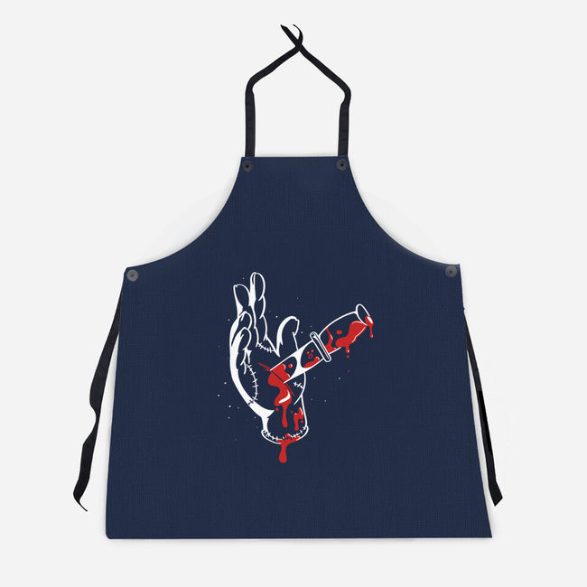 Stabbed Thing-unisex kitchen apron-estudiofitas