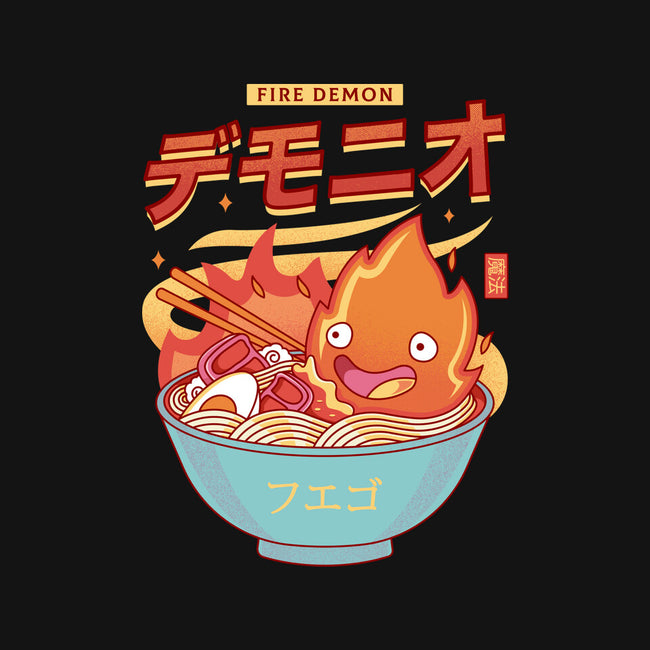 The Fire Demon Ramen-womens v-neck tee-Logozaste