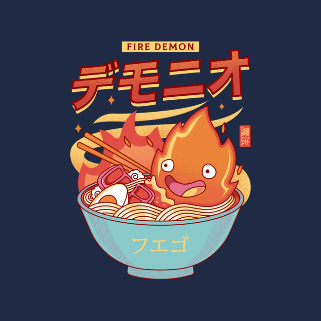 The Fire Demon Ramen-unisex crew neck sweatshirt-Logozaste