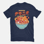 The Fire Demon Ramen-womens fitted tee-Logozaste