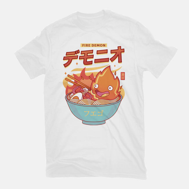 The Fire Demon Ramen-womens basic tee-Logozaste