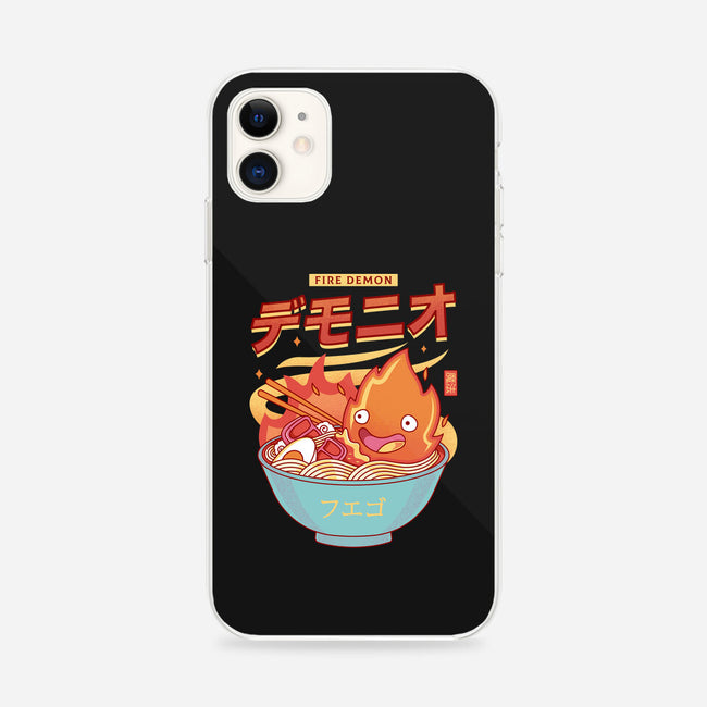 The Fire Demon Ramen-iphone snap phone case-Logozaste