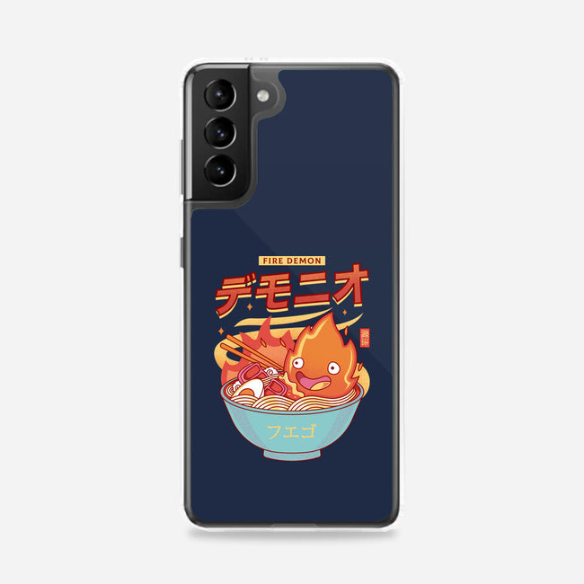The Fire Demon Ramen-samsung snap phone case-Logozaste