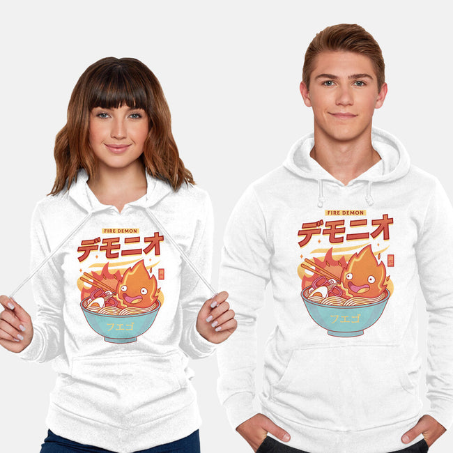The Fire Demon Ramen-unisex pullover sweatshirt-Logozaste