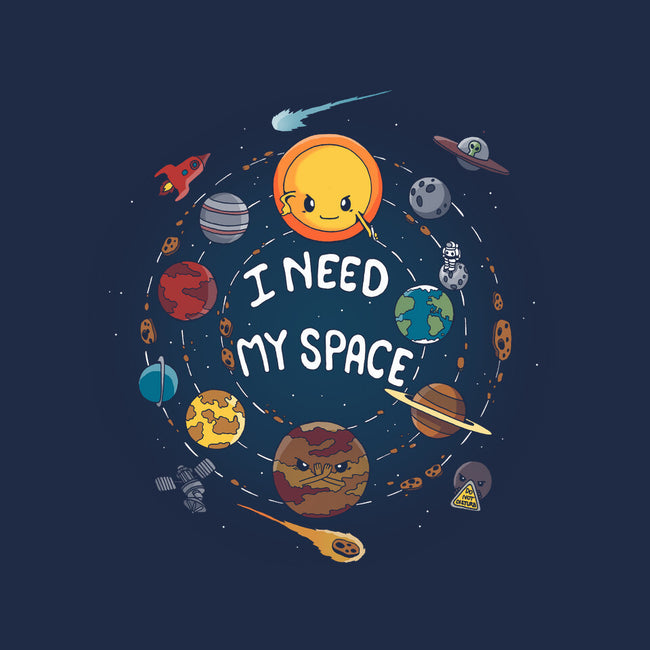 Need My Space-womens fitted tee-Vallina84