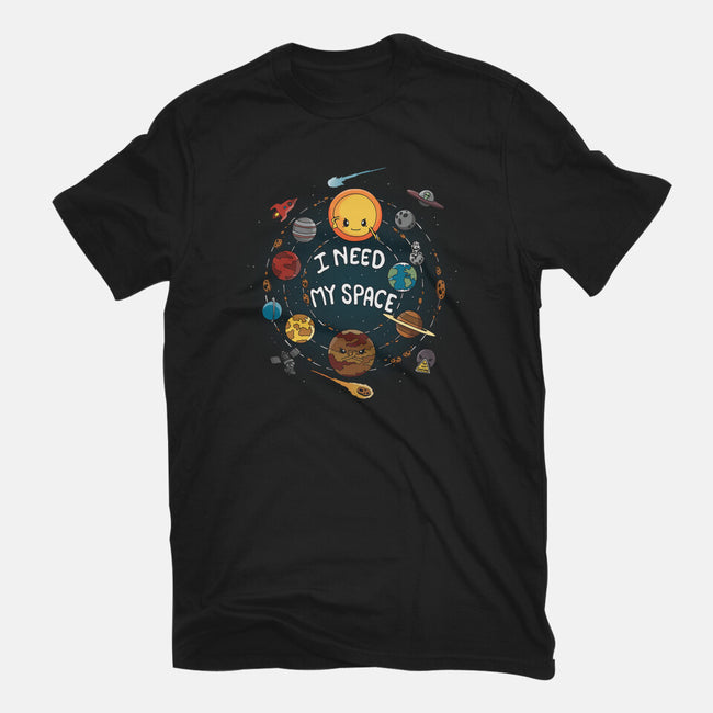Need My Space-womens basic tee-Vallina84